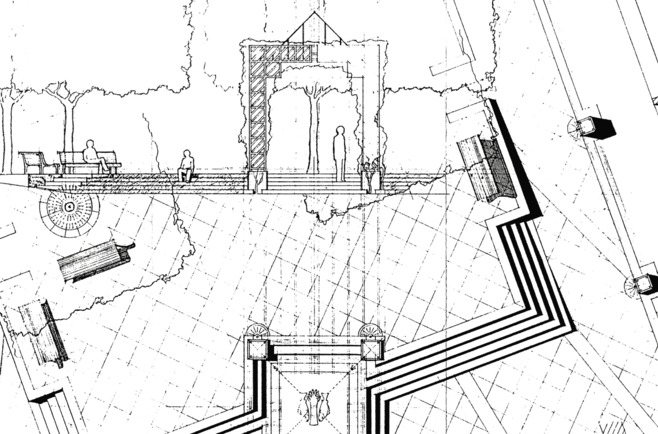 Grundriss und Schnitt