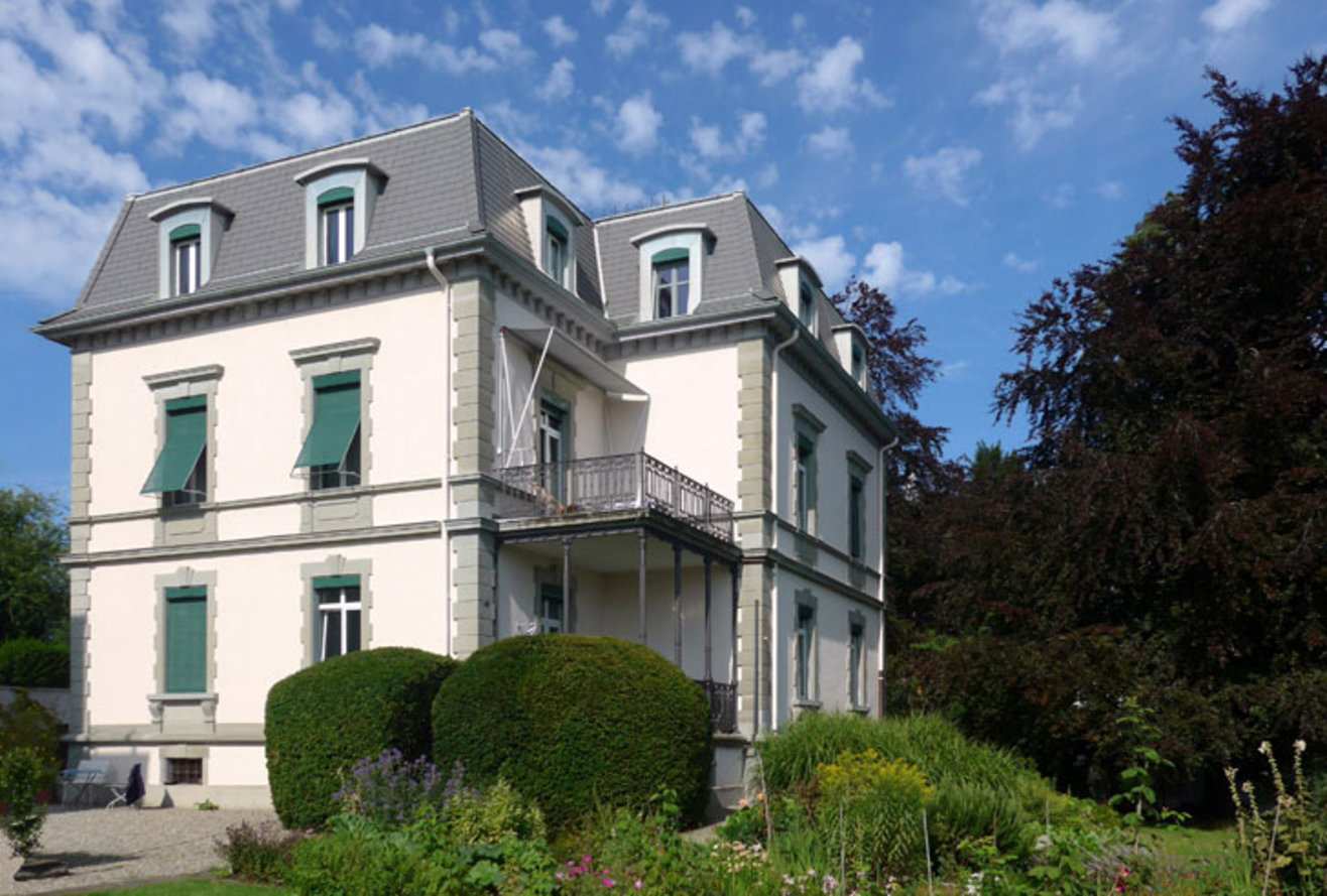 Projekt: Villa Sonnegg Rorschach CH – 2: Foto Ansicht aussen (Schnetzer ...