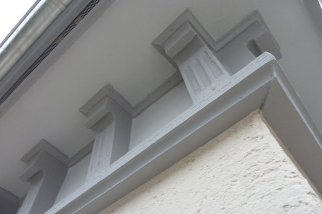 Projekt: Villa Sonnegg Rorschach CH – 3: Foto Detail Fassade (Schnetzer ...